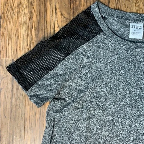 VS PINK Cropped Short Sleeve Tee - Picture 5 of 8